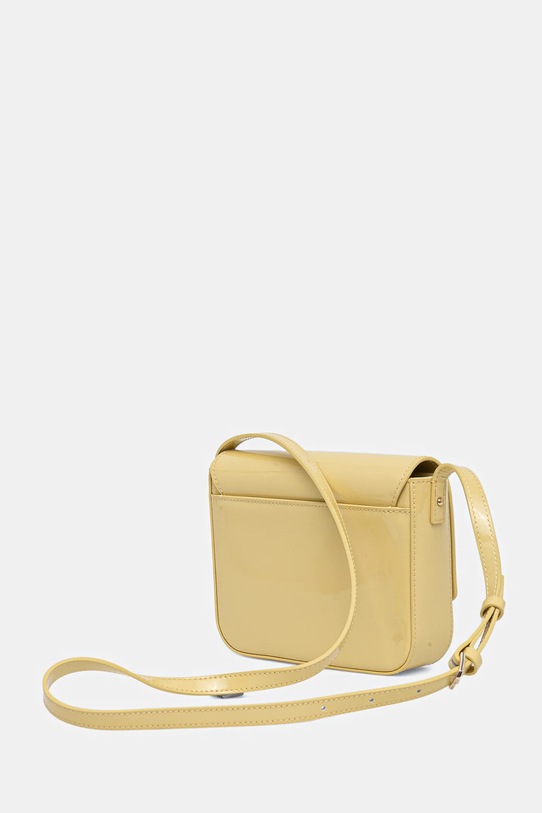 Akcesoria Patrizia Pepe torebka skórzana 8B0303.L125 żółty