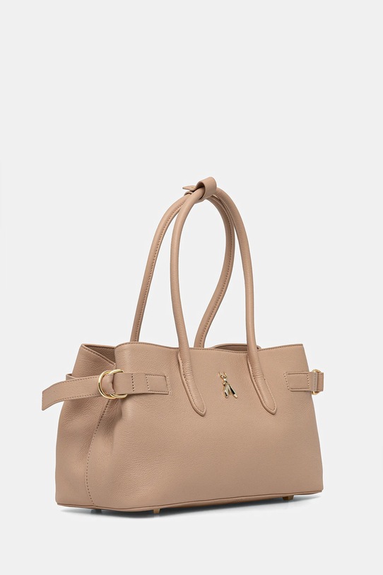 Patrizia Pepe torebka skórzana 8B0305.L162 pomarańczowy SS26