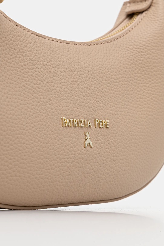 Patrizia Pepe torebka skórzana beżowy 8B0309.L001