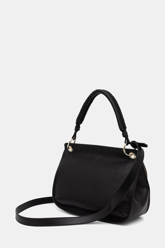 Akcesoria Patrizia Pepe torebka skórzana 8B0312.L162 czarny