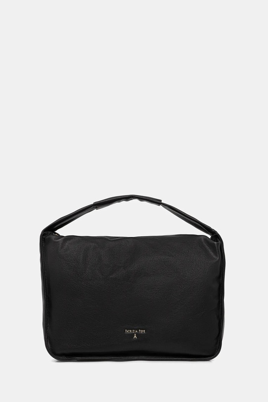Patrizia Pepe torebka skórzana skóra licowa czarny 8B0315.L177