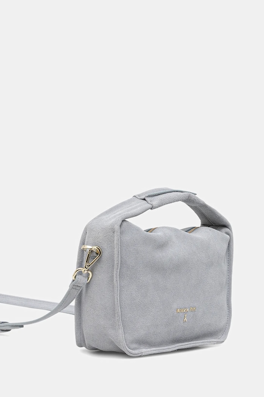 Patrizia Pepe torebka zamszowa 8B0316.L152 niebieski SS26