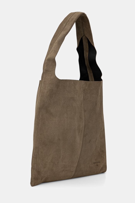 Patrizia Pepe torebka damska zamszowa 8B0321.L153 zielony SS26