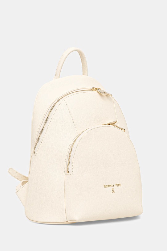 Patrizia Pepe plecak skórzany 8B0325.L001 beżowy SS26
