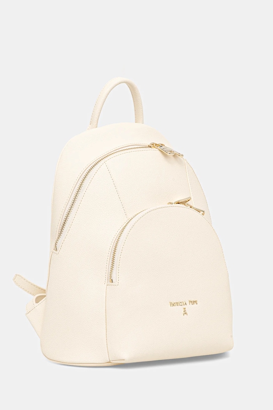 Patrizia Pepe plecak skórzany 8B0325.L001 beżowy SS26