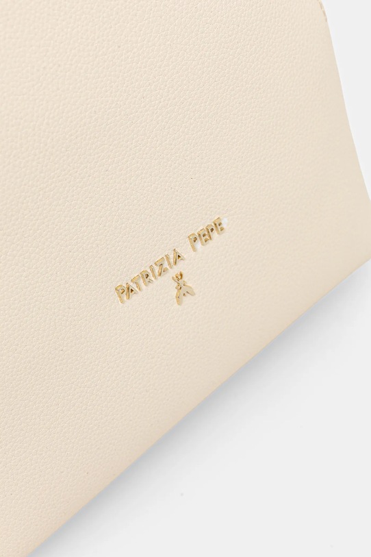 Patrizia Pepe plecak skórzany beżowy 8B0325.L001