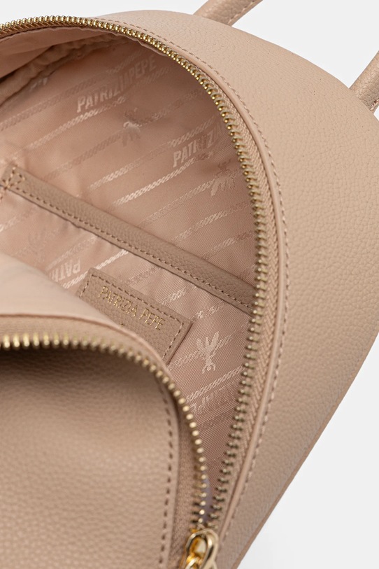 Patrizia Pepe plecak skórzany 8B0325.L001 beżowy