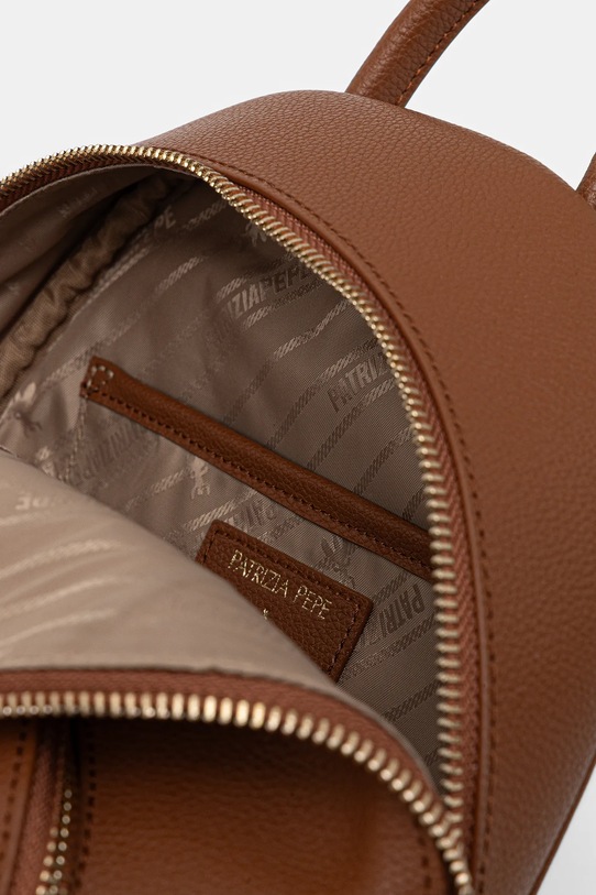 Patrizia Pepe plecak skórzany 8B0325.L001 brązowy
