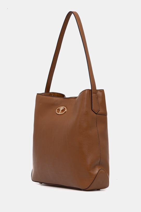 Joop! torebka skórzana Dattilo Imke 4140008437 brązowy SS26