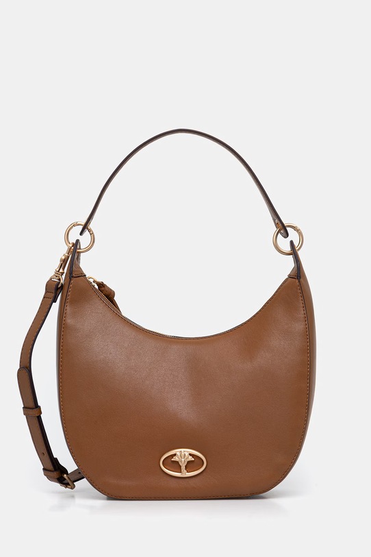 Joop! torebka skórzana Dattilo Levke skóra licowa brązowy 4140008447