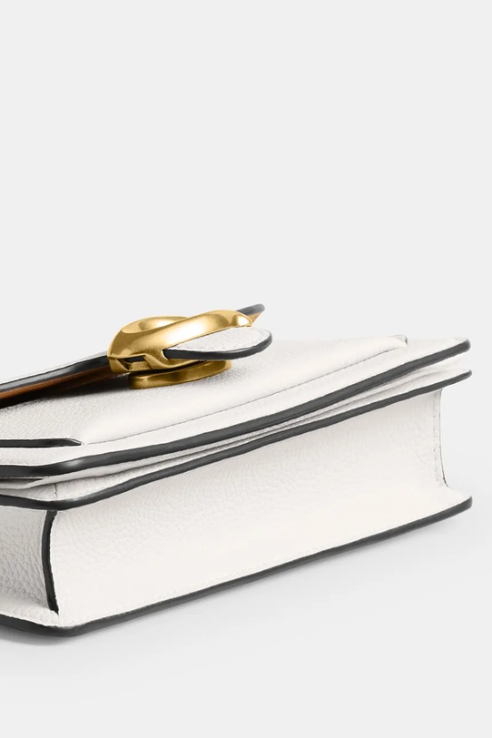 Coach torebka skórzana Tabby 19 CBF14 beżowy