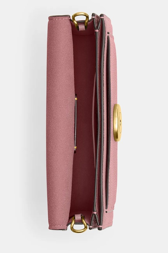 Coach torebka skórzana Tabby 19 różowy CBF14