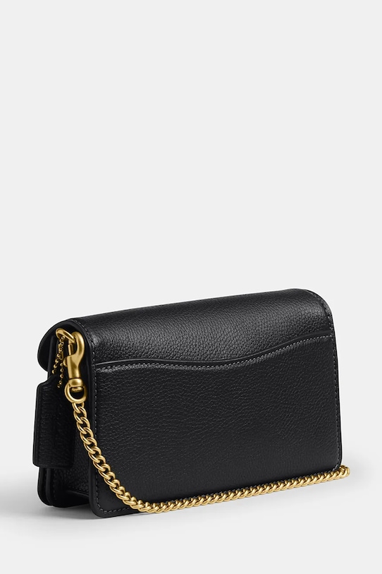 Akcesoria Coach torebka skórzana Tabby 19 CBF14 czarny