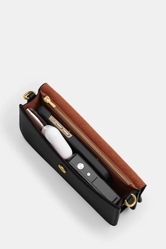 Coach torebka skórzana Elora czarny CCY30