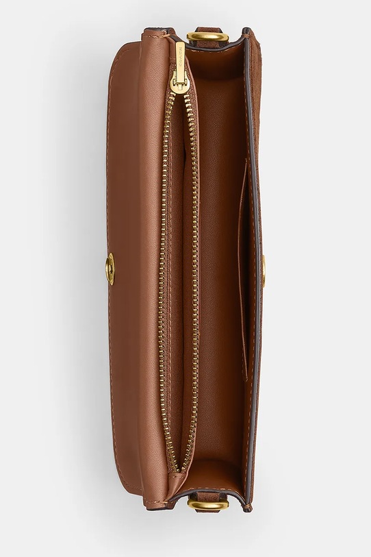 Coach torebka zamszowa Suede Elora CCY31 brązowy