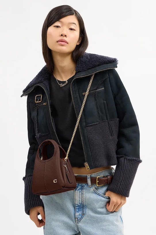 Coach torebka skórzana Lana 19 CCY32