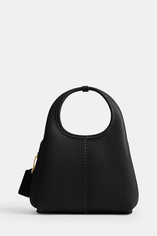 Coach torebka skórzana Lana 19 CCY32 czarny SS26