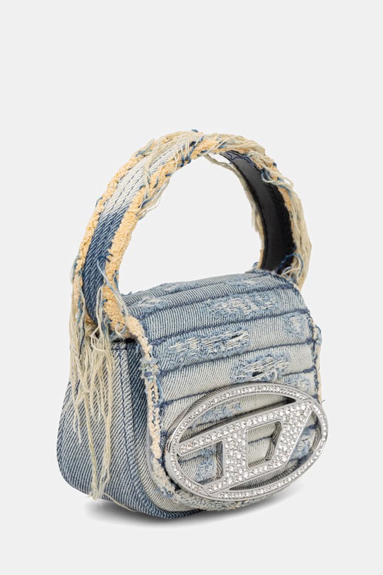 Diesel torebka crossbody damska bawełniana X08709.P8761 niebieski SS26