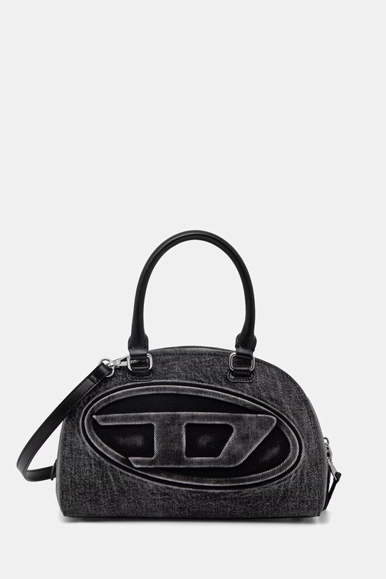 Diesel torebka damska jeansowa 1DR 2.0 RDR DOME czarny X10370.P8764