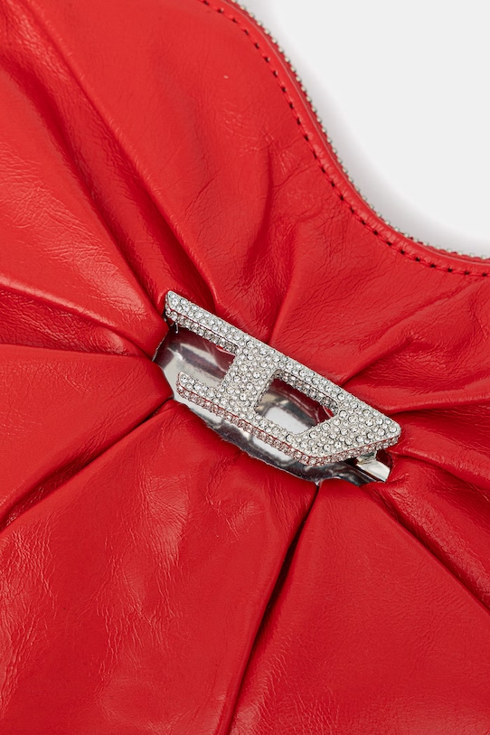 Diesel torebka damska z imitacji skóry czerwony X10465.P1003