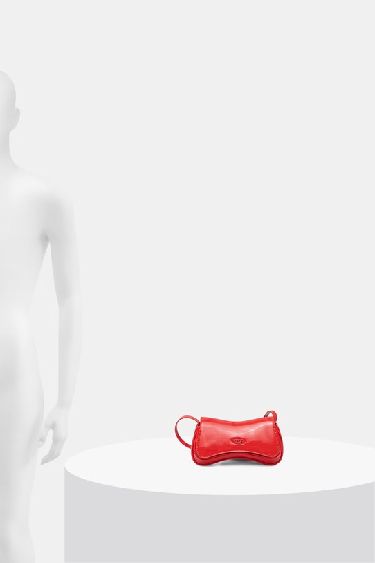 Diesel torebka damska skórzana X10521.P6255 czerwony