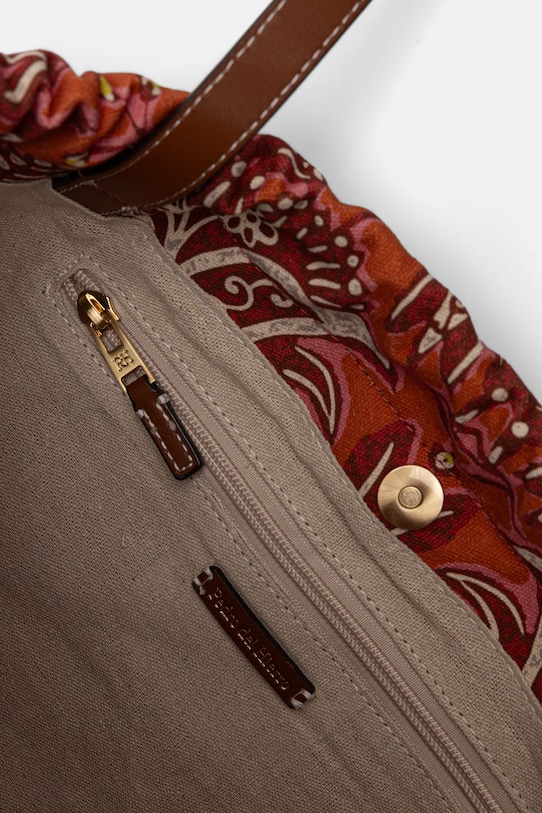 Pedro del Hierro torebka damska bawełniana 1113606 brązowy