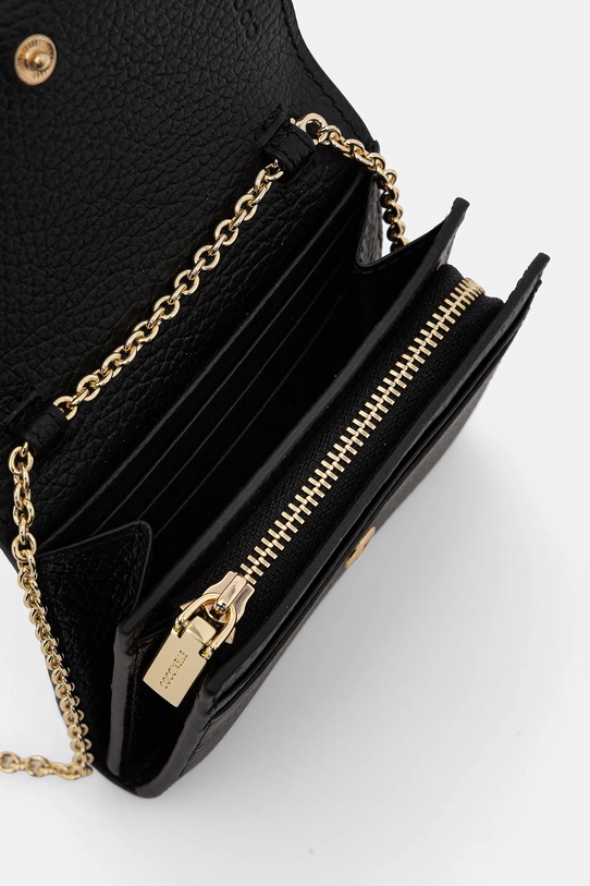 Coccinelle kopertówka skórzana E2.MW5.18.30.01 czarny