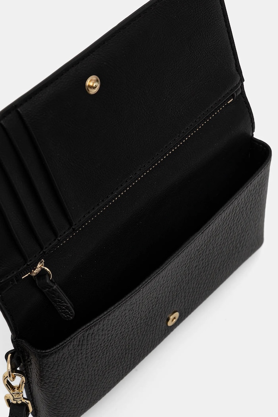 Coccinelle kopertówka skórzana E5.SSL.19.03.01 czarny