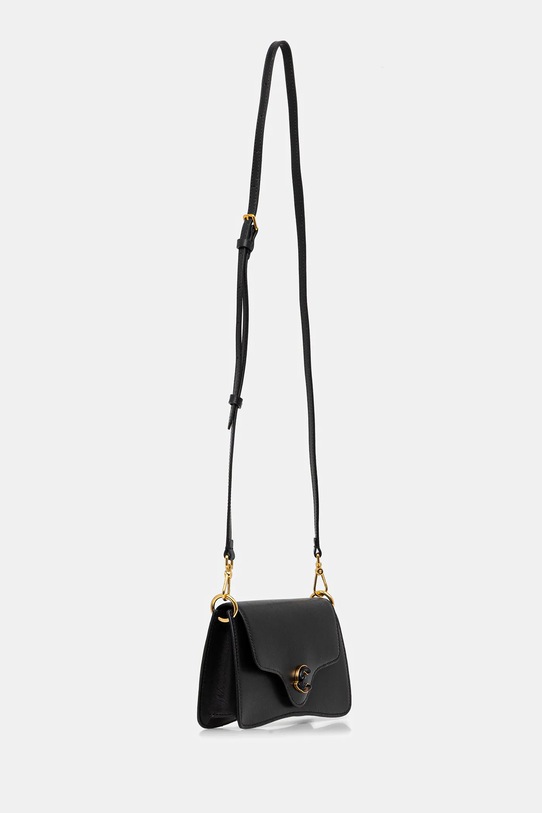 Coccinelle torebka skórzana E5.U4G.27.01.01 czarny SS26