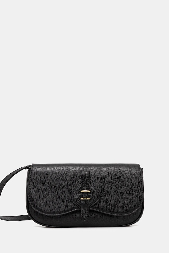 Coccinelle torebka skórzana MAVERY skóra licowa czarny E5.U7F.55.01.01