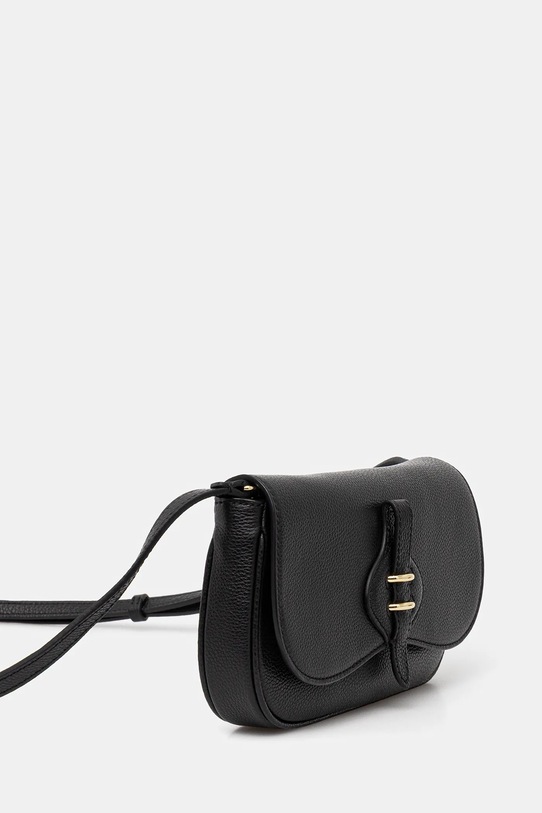 Coccinelle torebka skórzana MAVERY E5.U7F.55.01.01 czarny SS26