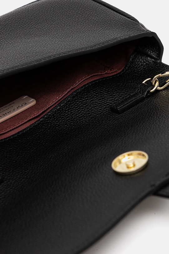 Coccinelle torebka skórzana MAVERY E5.U7F.55.01.01 czarny