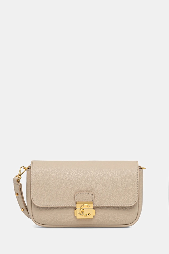 Coccinelle torebka skórzana skóra licowa beżowy E5.U4K.52.01.01