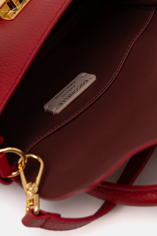 Coccinelle torebka skórzana E5.U4K.58.01.01 czerwony