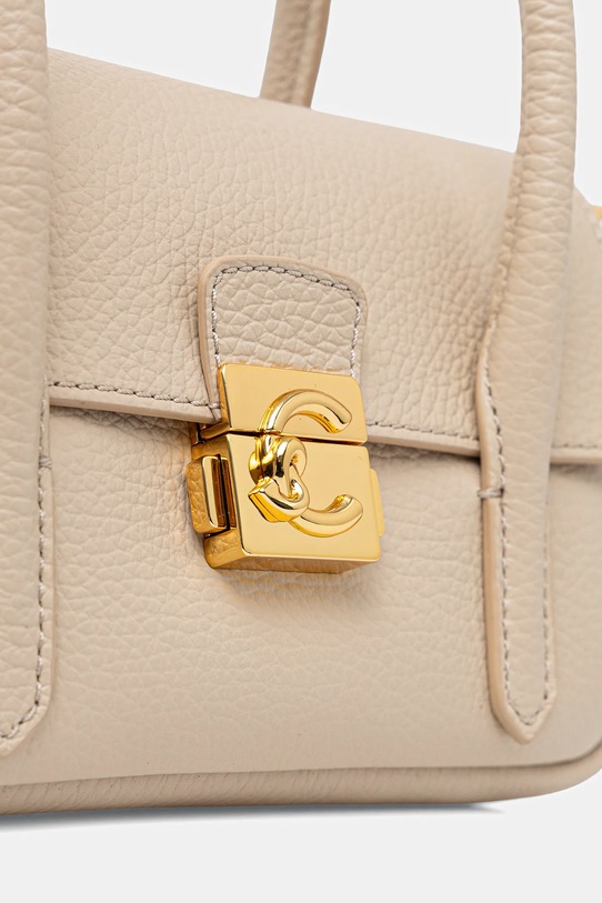 Coccinelle torebka skórzana beżowy E5.U4K.58.01.01