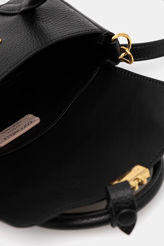 Coccinelle torebka skórzana E5.U4K.58.01.01 czarny