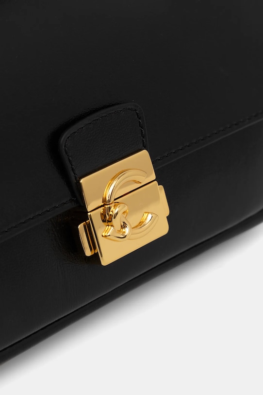 Coccinelle torebka skórzana czarny E5.U4M.52.01.01