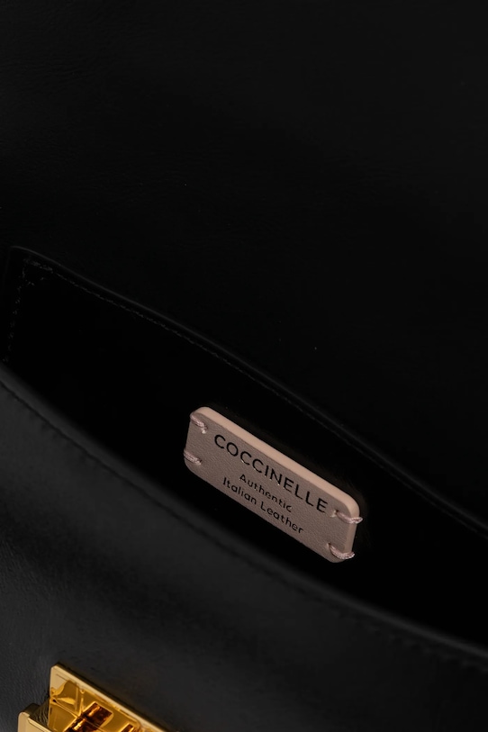 Coccinelle torebka skórzana E5.U4M.52.01.01 czarny