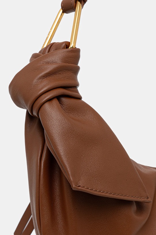 Coccinelle torebka skórzana FUROSHIKI brązowy E1.U1A.13.02.01