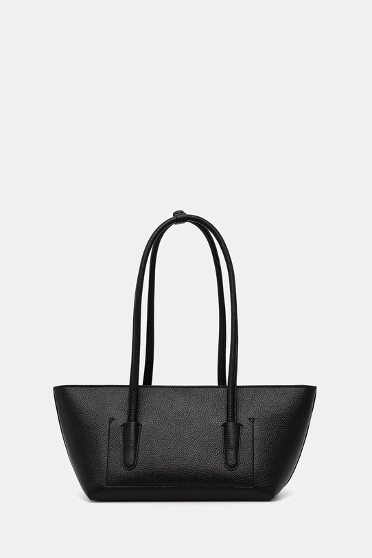 Akcesoria Coccinelle torebka skórzana DOUBLE BEAT E1.T8A.11.03.01 czarny