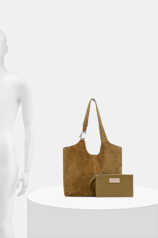 Coccinelle torebka zamszowa E1.THE.11.02.01