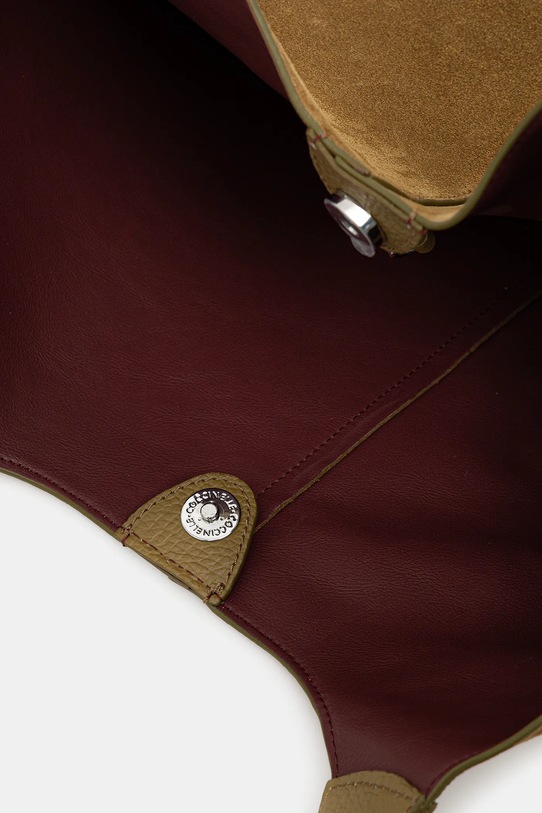 Coccinelle torebka zamszowa E1.THE.11.02.01 zielony