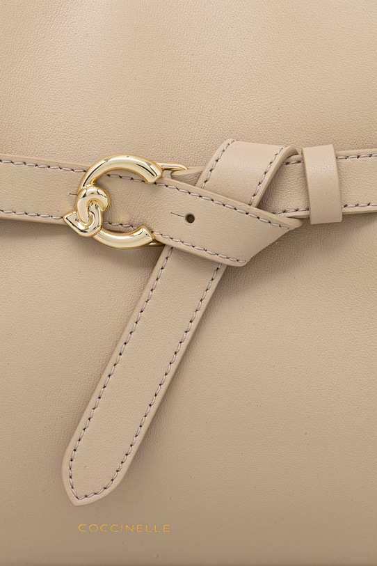 Coccinelle torebka skórzana SABINE beżowy E1.TLA.18.04.01