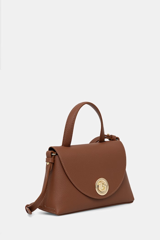 Coccinelle torebka skórzana NIKLA E1.TOA.18.02.01 brązowy SS26