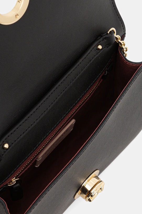 Coccinelle torebka skórzana NIKLA SMOOTH E1.TOB.15.01.01 czarny