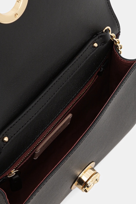 Coccinelle torebka skórzana NIKLA SMOOTH E1.TOB.15.01.01 czarny