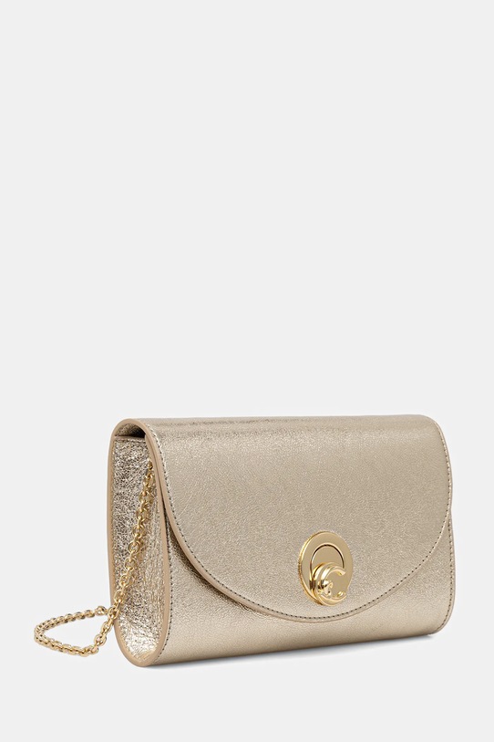 Coccinelle torebka skórzana NIKLA SMOOTH E1.TOB.15.01.01 złoty SS26