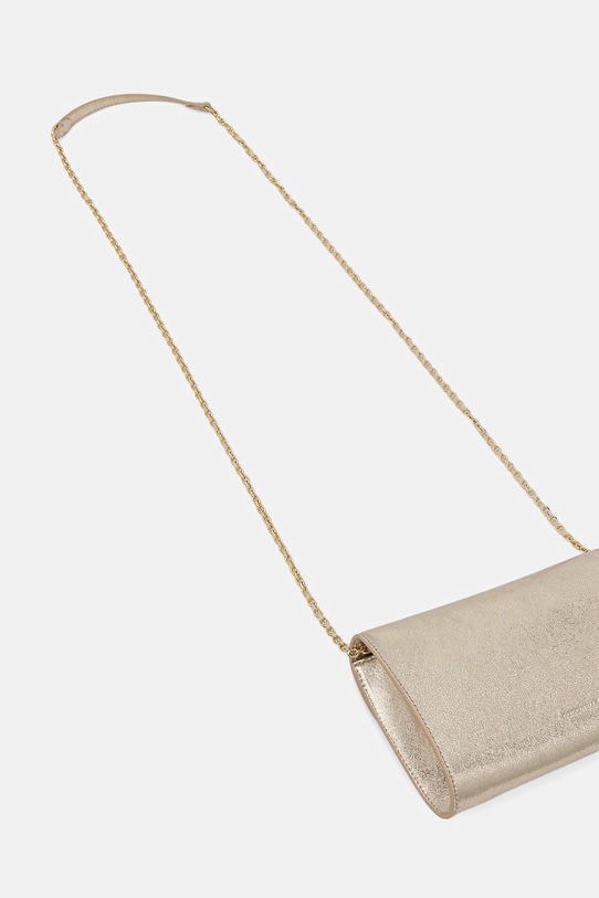 Akcesoria Coccinelle torebka skórzana NIKLA SMOOTH E1.TOB.15.01.01 złoty