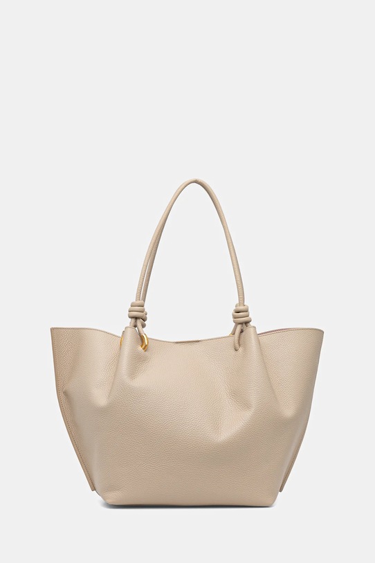 Akcesoria Coccinelle torebka skórzana FINN E1.U07.11.01.01 beżowy