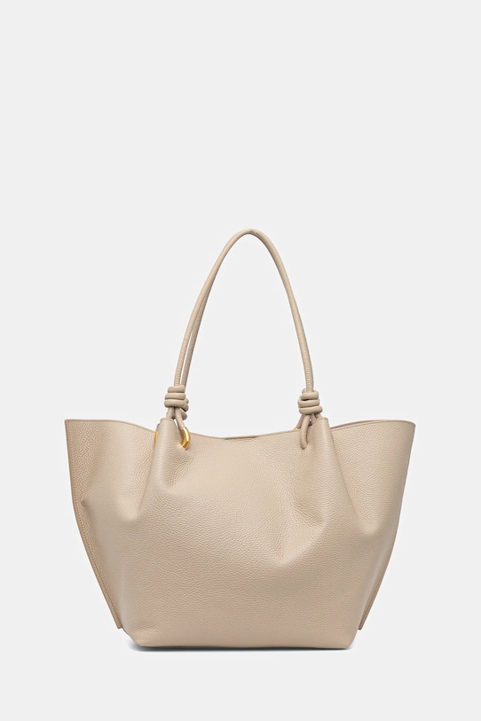 Akcesoria Coccinelle torebka skórzana FINN E1.U07.11.01.01 beżowy